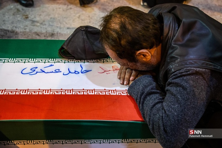 تشییع شهدای حملات آمریکایی - صهیونیستی در بهشت زهرا (س)