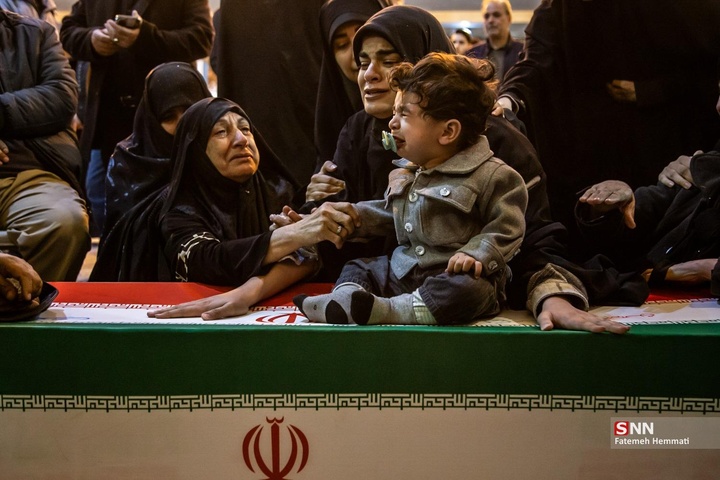 تشییع شهدای حملات آمریکایی - صهیونیستی در بهشت زهرا (س)