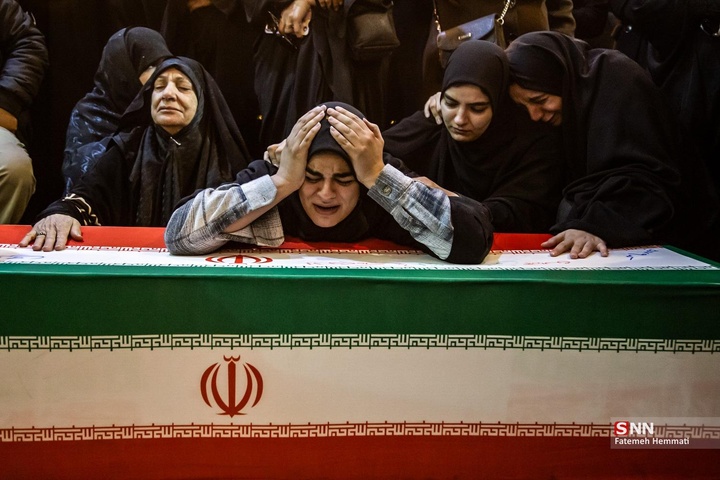 تشییع شهدای حملات آمریکایی - صهیونیستی در بهشت زهرا (س)