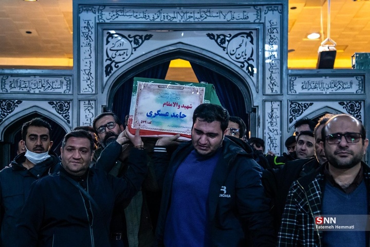 تشییع شهدای حملات آمریکایی - صهیونیستی در بهشت زهرا (س)