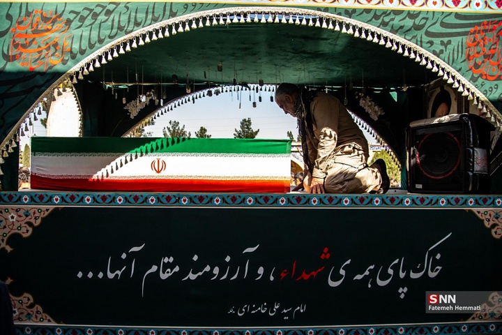 تشییع شهدای حملات آمریکایی - صهیونیستی در بهشت زهرا (س)