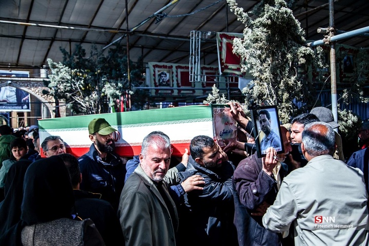 تشییع شهدای حملات آمریکایی - صهیونیستی در بهشت زهرا (س)