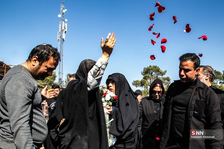 تشییع شهدای حملات آمریکایی - صهیونیستی در بهشت زهرا (س)