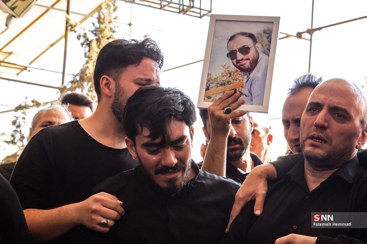 تشییع شهدای حملات آمریکایی - صهیونیستی در بهشت زهرا (س)