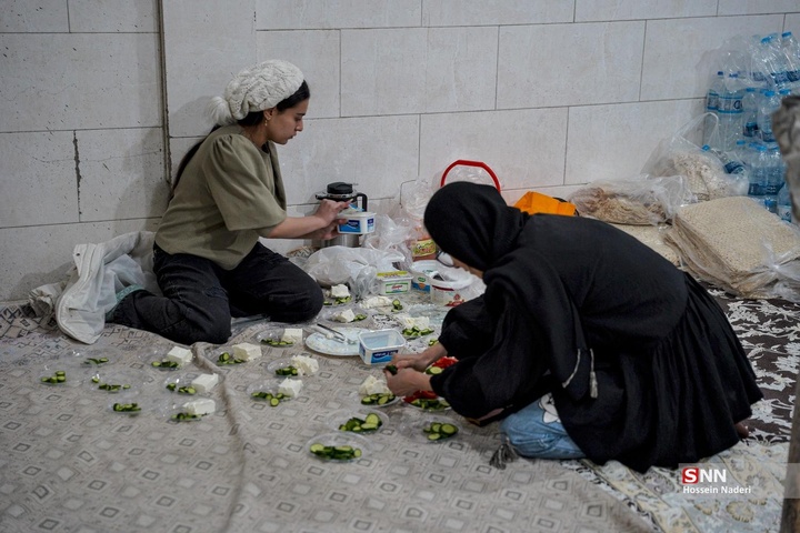 فعالیت صدها دانشجوی جهادگر از سرتاسر ایران برای امدادرسانی و فعالیت‌های جهادی