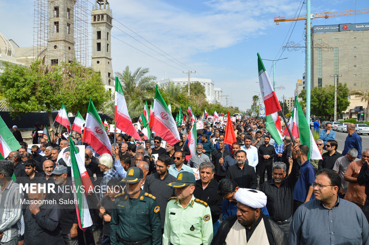 راهپیمایی مردم ایران در محکومیت حملات آمریکایی - صهیونیستی