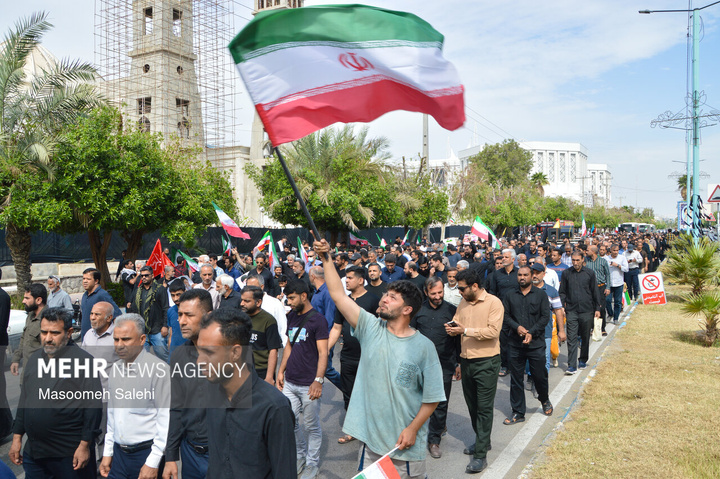 راهپیمایی مردم ایران در محکومیت حملات آمریکایی - صهیونیستی
