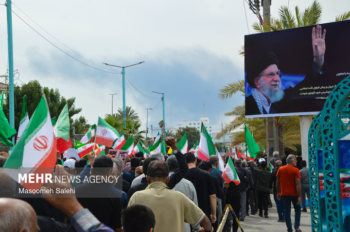 راهپیمایی مردم ایران در محکومیت حملات آمریکایی - صهیونیستی