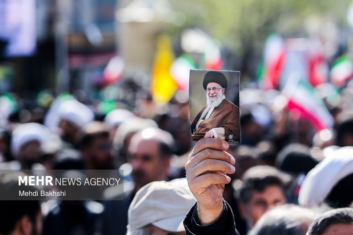 راهپیمایی مردم ایران در محکومیت حملات آمریکایی - صهیونیستی