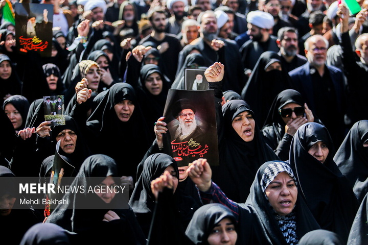 راهپیمایی مردم ایران در محکومیت حملات آمریکایی - صهیونیستی