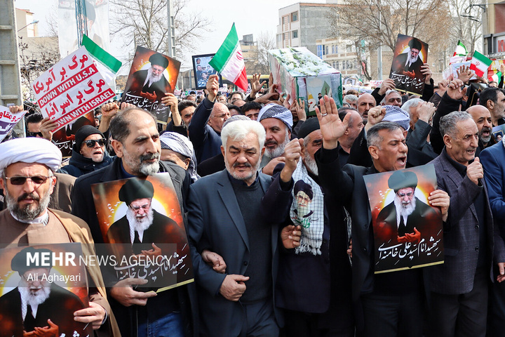 راهپیمایی مردم ایران در محکومیت حملات آمریکایی - صهیونیستی