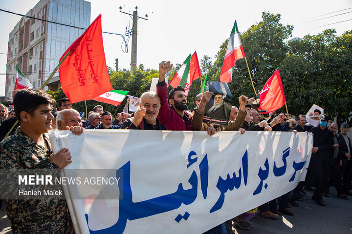 راهپیمایی مردم ایران در محکومیت حملات آمریکایی - صهیونیستی