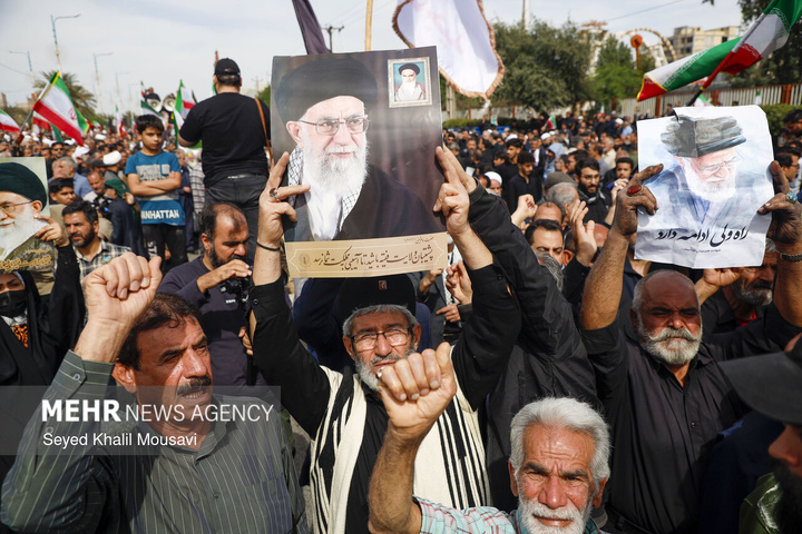 راهپیمایی مردم ایران در محکومیت حملات آمریکایی - صهیونیستی