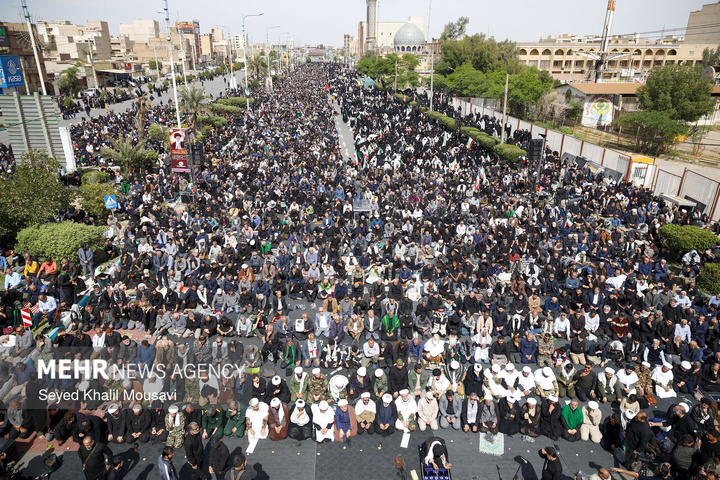 راهپیمایی مردم ایران در محکومیت حملات آمریکایی - صهیونیستی