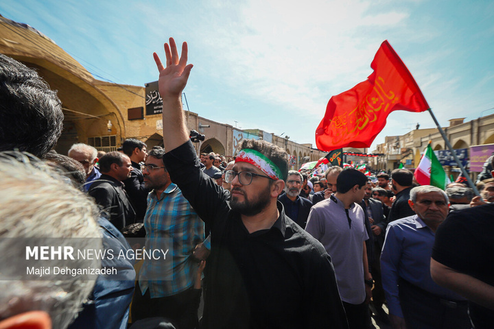 راهپیمایی مردم ایران در محکومیت حملات آمریکایی - صهیونیستی