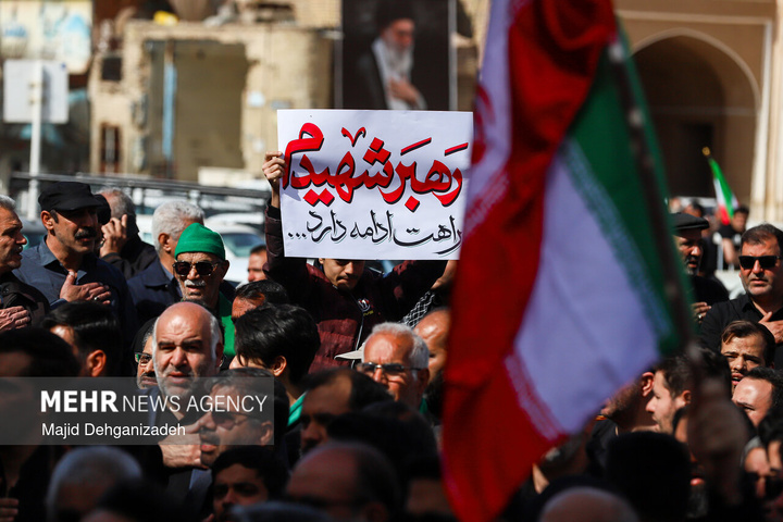 راهپیمایی مردم ایران در محکومیت حملات آمریکایی - صهیونیستی