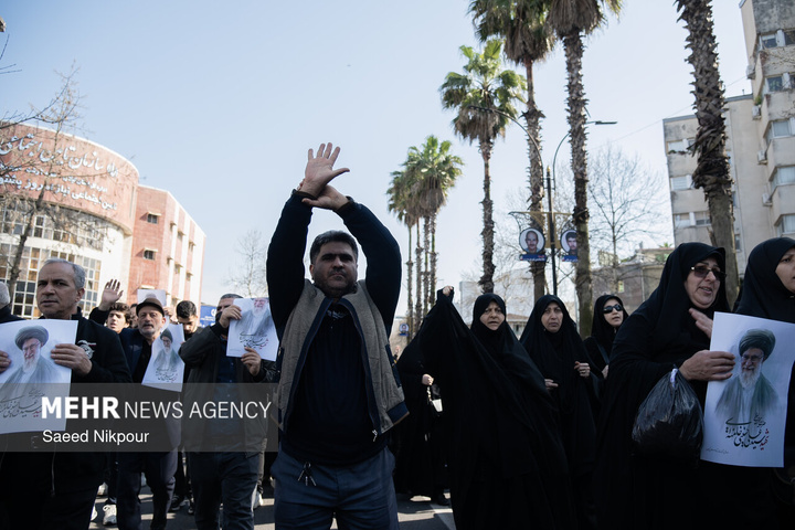 راهپیمایی مردم ایران در محکومیت حملات آمریکایی - صهیونیستی