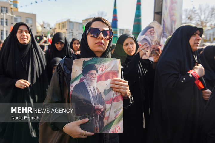 راهپیمایی مردم ایران در محکومیت حملات آمریکایی - صهیونیستی