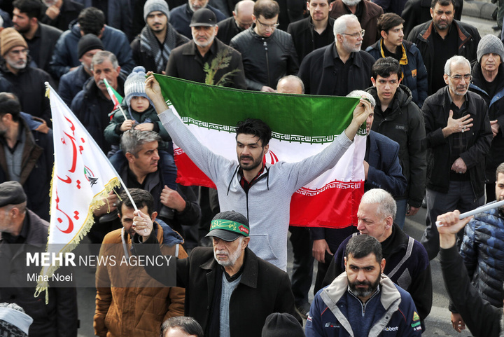 راهپیمایی مردم ایران در محکومیت حملات آمریکایی - صهیونیستی