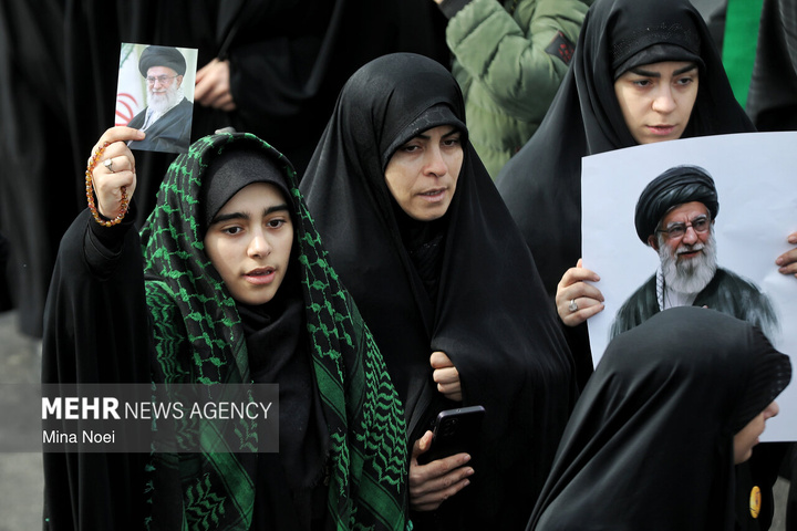 راهپیمایی مردم ایران در محکومیت حملات آمریکایی - صهیونیستی