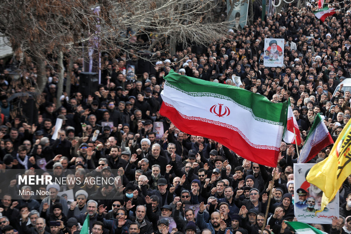 راهپیمایی مردم ایران در محکومیت حملات آمریکایی - صهیونیستی