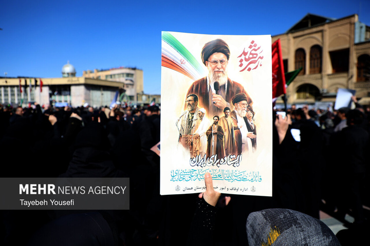 راهپیمایی مردم ایران در محکومیت حملات آمریکایی - صهیونیستی