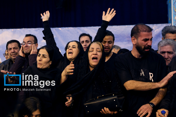 تدفین پیکر شهدای حملات آمریکا و رژیم صهیونیستی در بهشت زهرا (س)