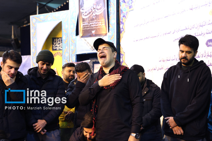 تدفین پیکر شهدای حملات آمریکا و رژیم صهیونیستی در بهشت زهرا (س)