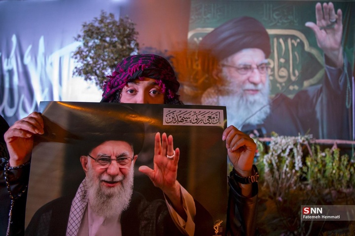 هفتمین شب اجتماع مردم تهران در سوگ رهبر شهید انقلاب