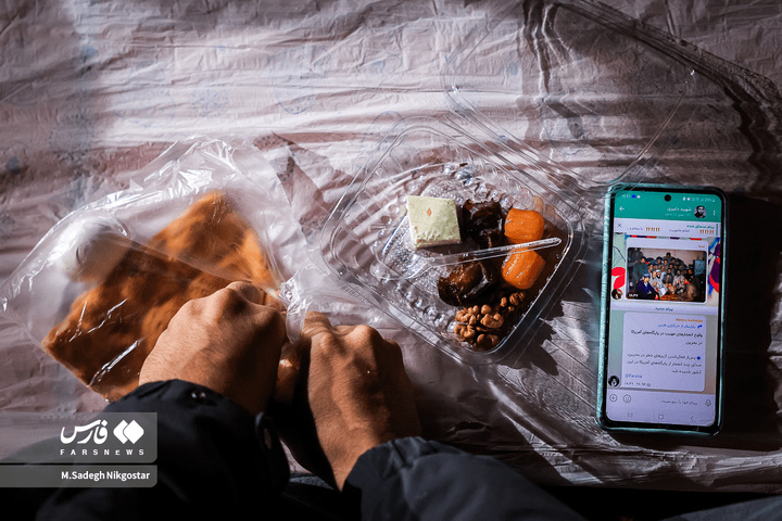 افطاری ساده در جنگ رمضان