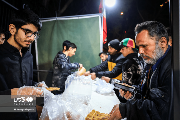 افطاری ساده در جنگ رمضان