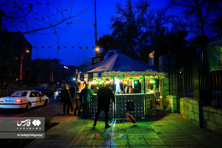 افطاری ساده در جنگ رمضان