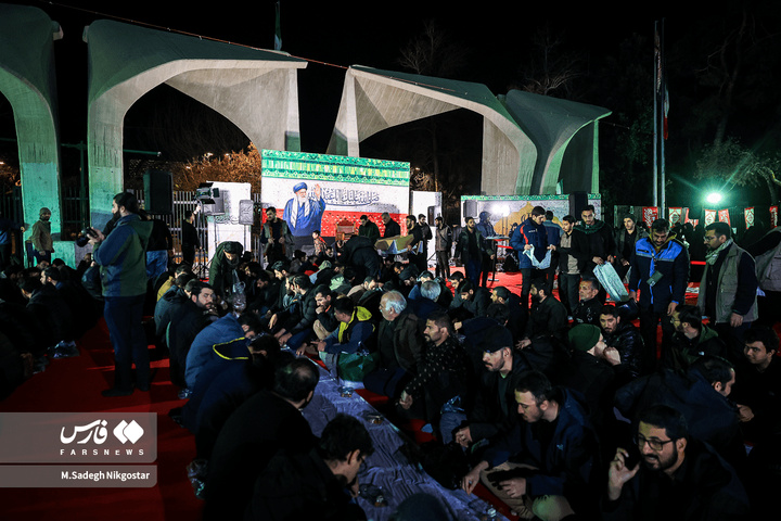 افطاری ساده در جنگ رمضان