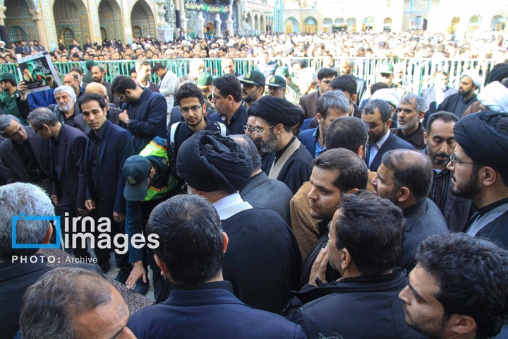 آیت الله سید مجتبی حسینی خامنه‌ای سومین رهبر جمهوری اسلامی ایران