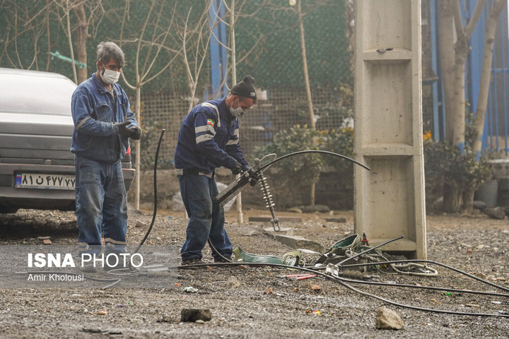 خسارات ناشی از تجاوز هوایی آمریکا و رژیم صهیونیستی به ایران - تهران