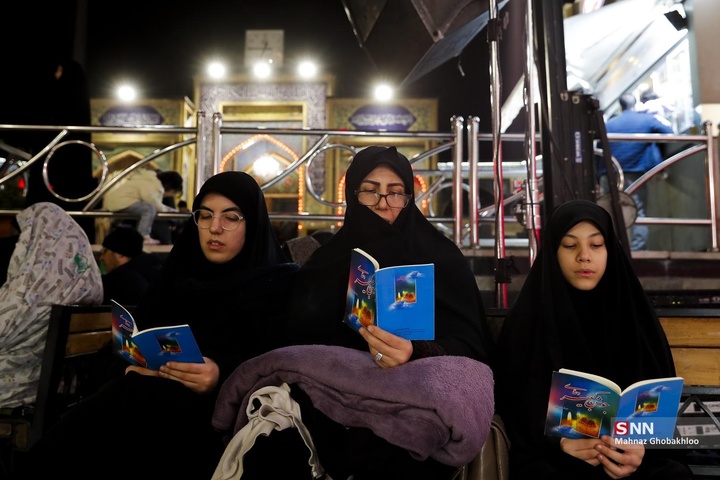 مراسم احیا شب نوزدهم ماه مبارک رمضان در امامزاده صالح (ع) تهران