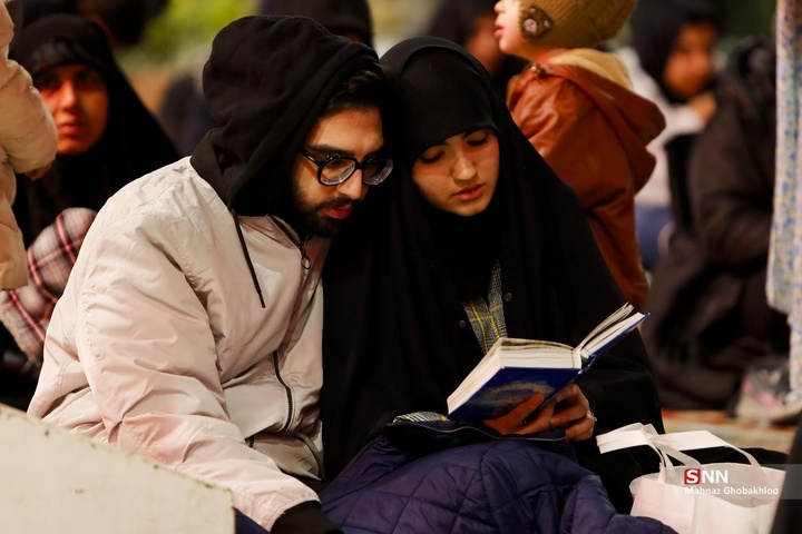 مراسم احیا شب نوزدهم ماه مبارک رمضان در امامزاده صالح (ع) تهران