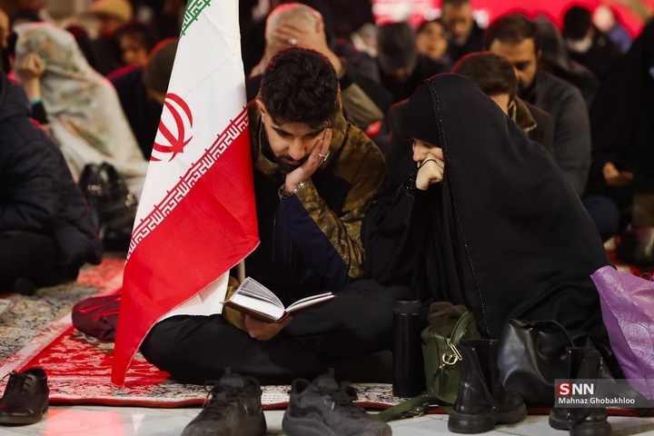 مراسم احیا شب نوزدهم ماه مبارک رمضان در امامزاده صالح (ع) تهران