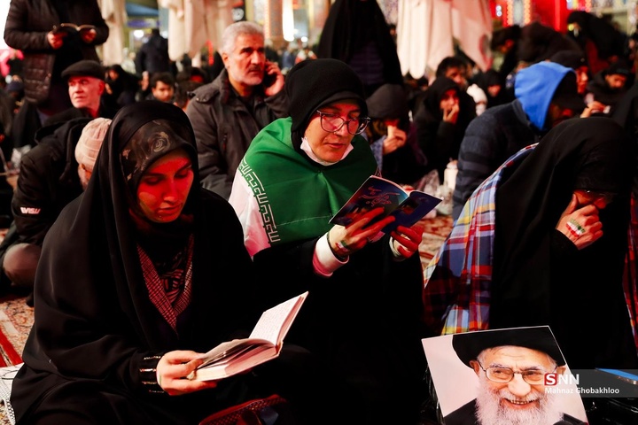 مراسم احیا شب نوزدهم ماه مبارک رمضان در امامزاده صالح (ع) تهران