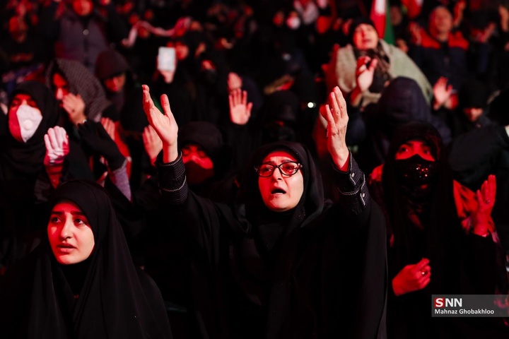 مراسم احیا شب نوزدهم ماه مبارک رمضان در امامزاده صالح (ع) تهران