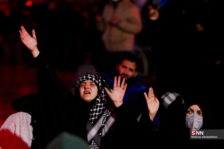 مراسم احیا شب نوزدهم ماه مبارک رمضان در امامزاده صالح (ع) تهران