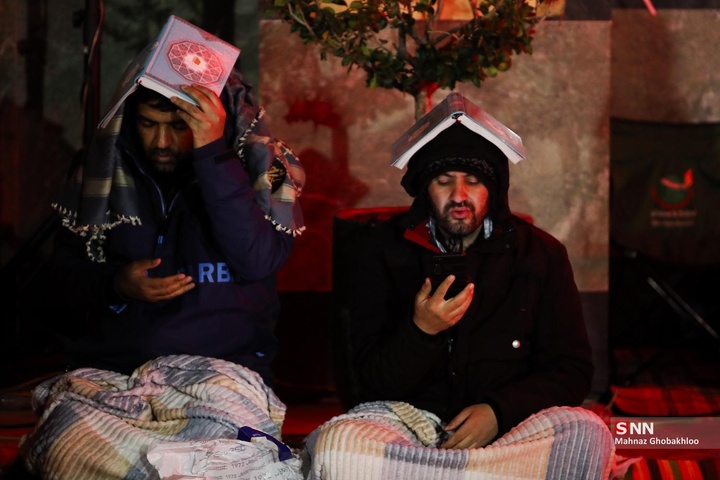 مراسم احیا شب نوزدهم ماه مبارک رمضان در امامزاده صالح (ع) تهران