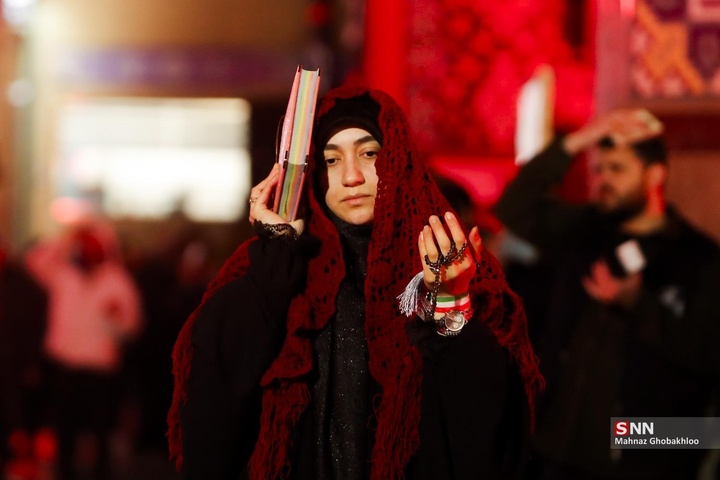مراسم احیا شب نوزدهم ماه مبارک رمضان در امامزاده صالح (ع) تهران