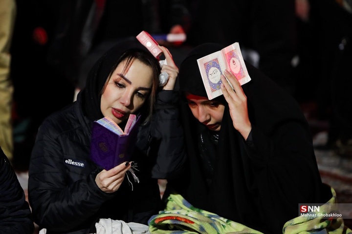 مراسم احیا شب نوزدهم ماه مبارک رمضان در امامزاده صالح (ع) تهران