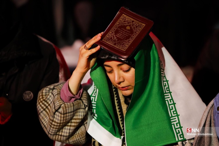 مراسم احیا شب نوزدهم ماه مبارک رمضان در امامزاده صالح (ع) تهران