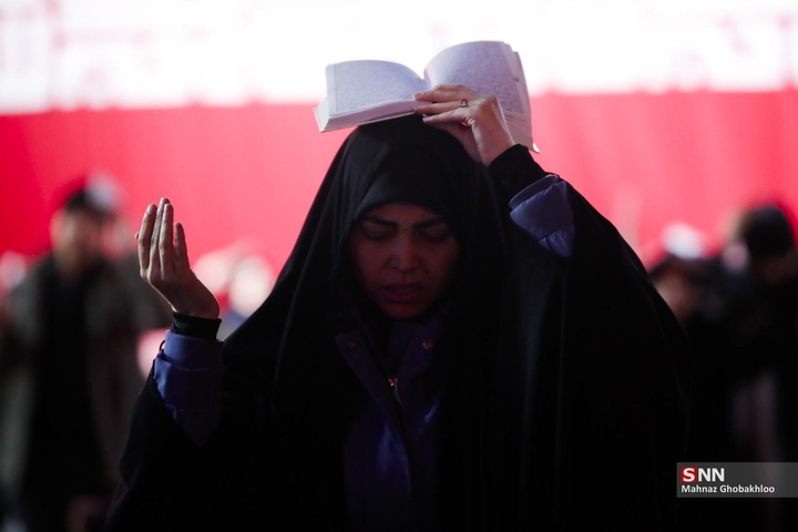 مراسم احیا شب نوزدهم ماه مبارک رمضان در امامزاده صالح (ع) تهران