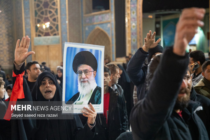 اجتماع دانش آموزان آران وبیدگل در محکومیت تجاوز آمریکا ورژیم صهیونیستی