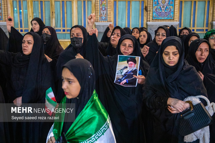 اجتماع دانش آموزان آران وبیدگل در محکومیت تجاوز آمریکا ورژیم صهیونیستی