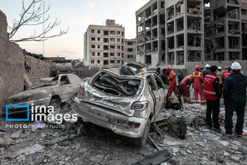 حمله هوایی به منازل مسکونی در تهران