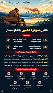 کنترل سردرد عصبی بعد از انفجار